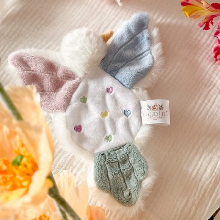 Doudou Colibri Arc en Ciel