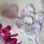 Load image into Gallery viewer, Lot 5 lingettes Coeur